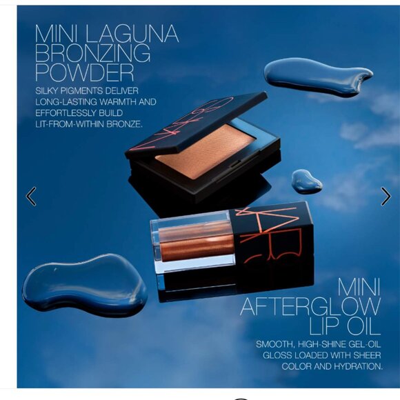 NARS | Mini Laguna Bronzer & Lip Oil Duo - Picture 4 of 5